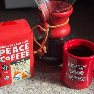 Peace Coffee Do Gooder Dark Roast Coffee – 12oz