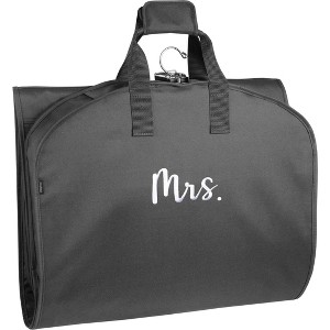 WallyBags 60" Premium Tri-Fold Travel Garment Bag with exterior pocket - 1 of 4