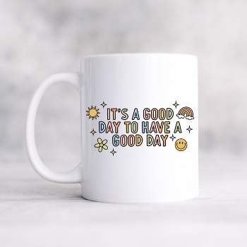 City Creek Prints It's A Good Day To Have A Good Day Colorful Mug - White