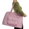McKleinUSA AVON Laptop Briefcase Womens Pink W Series Top Series Top Grain Cowhide Leather Bag 96659 : McKleinUSA - 4 of 4