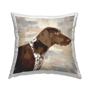 Stupell Industries Pointer Dog Side Portrait Soft Cross Hatch Pattern - 1 of 3