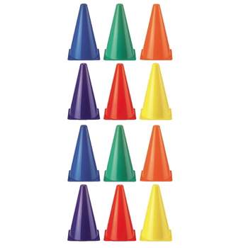 Martin Sports Rainbow Cones, 6 Per Set, 2 Sets