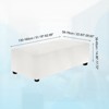 Unique Bargains Stretchy Soft Comfortable Rectangular Foot Stool Cover - 2 of 4