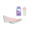 New Adventures: Little Darlings: 12" My First Baby Doll Set -Green Pink Butterfly - 3 of 4