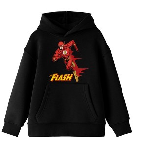 Justice League The Flash Youth Black Graphic Hoodie - 1 of 2