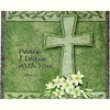 Manual Woodworks and Weavers Peace I Leave You Throw Blanket – Inspirational Christian Scripture Tapestry for Prayer or Comfort - 2 of 3