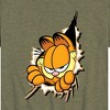 Boys' - Garfield - Peeking Out Short Sleeve Graphic T-Shirt - 2 of 4