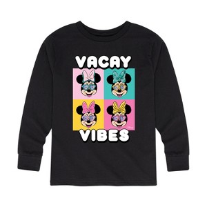 Boys' - Disney - Vacay Vibes Long Sleeve Graphic T-Shirt - 1 of 4