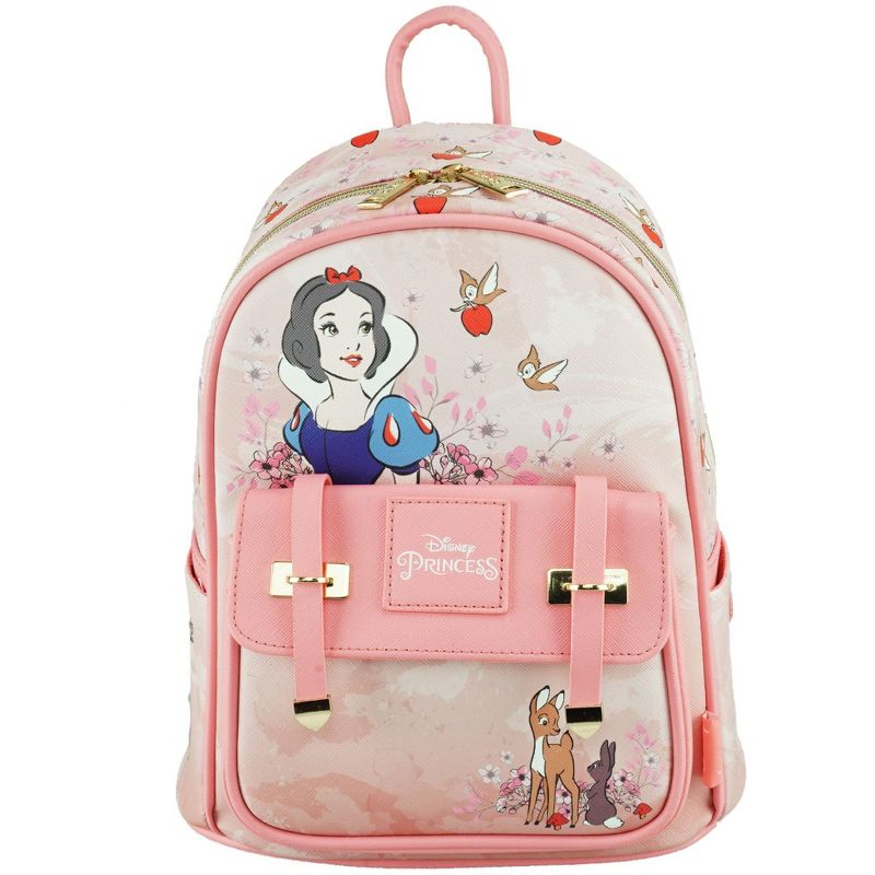 Disney Snow White Wondapop 11" Vegan Leather Mini Backpack, 2 of 9