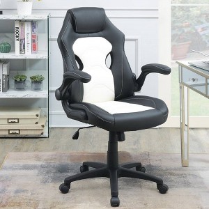 SKRAN Adjustable Height Office Chair, Ergonomic Computer Chair, with 5-Wheel Base, Plush Cushioned Seat and Back for Home Office - 1 of 4