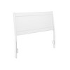 AFI Furnishings Casanova Full Solid Wood Panel Headboard in White - 4 of 4