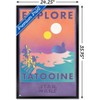 Trends International Star Wars: Tatooine - Explore Tatooine Framed Wall Poster Prints - 3 of 4