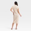 Women's Short Sleeve Wrap Waist Midi Shirtdress - Universal Thread™ - 2 of 3