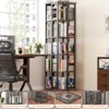 Aheaplus Rotating Bookshelf, Frerstanding Corner Bookcase - 4 of 4