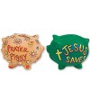 Color-Me Ceramic Bisque Piggy Bank Pk12 - 3 of 3
