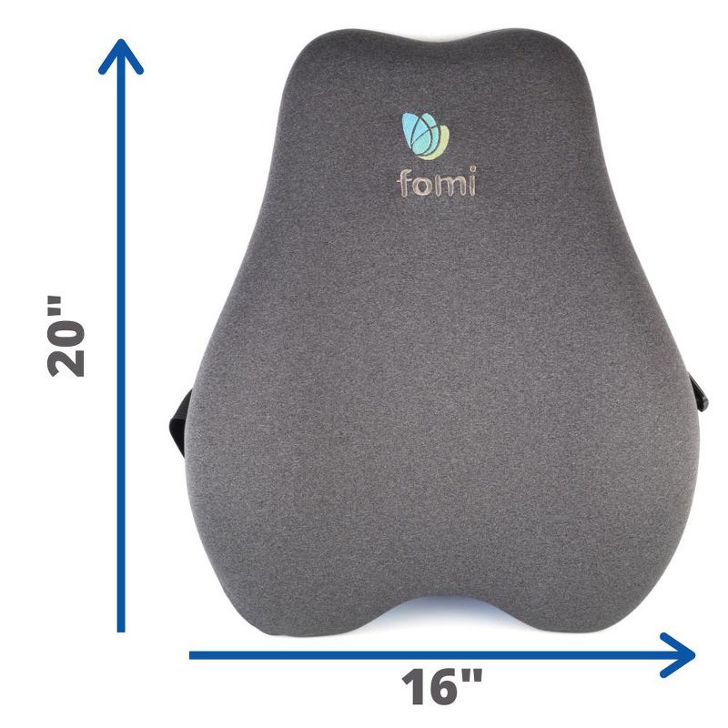 FOMI Lumbar Back Pillow | Upper Lower Support, 4 of 7