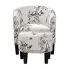 Breighton Home Take a Seat Churchill Accent Chair with Ottoman - 4 of 4