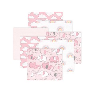 Luvable Friends Hudson Baby Flannel Receiving Blankets 7pk - 1 of 2