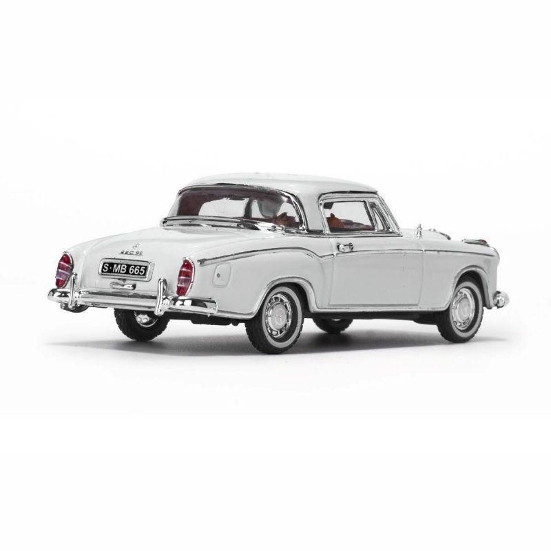 1958 Mercedes Benz 220 SE Coupe Ivory 1/43 Diecast Model Car by Vitesse, 3 of 4