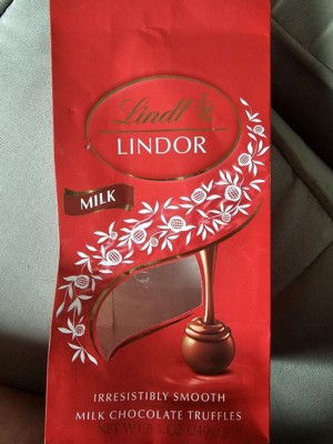 Lindt Lindor Milk Chocolate Candy Truffles - 6 Oz. : Target