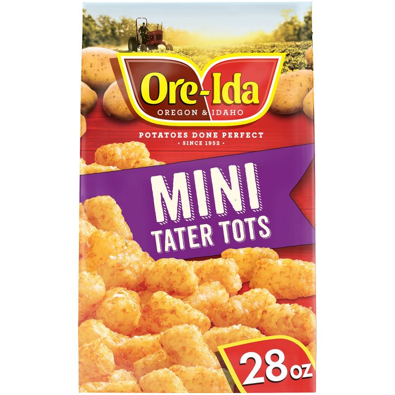 Ore-Ida Gluten Free Frozen Mini Tater Tots - 28oz, 1 of 12