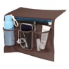 Unique Bargains Bed Bedside Hanging Remote Control Caddy Organizer 4 Pockets Storage Bag - 3 of 4