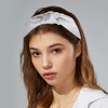 Unique Bargains Women's Satin Knotted Headband Hairband 1.2" Wide - 2 of 4