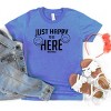 The Juniper Shop SmileyWorld Just Happy To Be Here Youth Short Sleeve Tee - 4 of 4