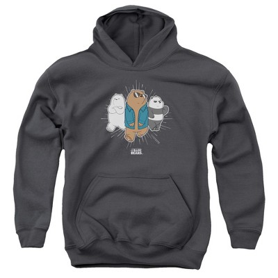 Boys’ We Bare Bears Jacket Hooded Sweatshirt