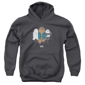 Boys’ We Bare Bears Jacket Hooded Sweatshirt - 1 of 4
