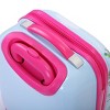 Kumasinova 2Pcs Kids Luggage Set,12"Backpack&16"Hardshell Carry-On Spinner Suitcase,ABS & PC Lightweight Luggage Set,Airline-Approved,Pink - 3 of 4