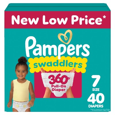 Pampers Swaddlers 360 Disposable Diapers Super - Size 7 - 40ct