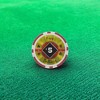 Slickblue Clay Composite Poker Chips 14-Gram 25-Pack, Laser Holo Design, Game Set, Black Diamond, $0.25-$1K - 3 of 3