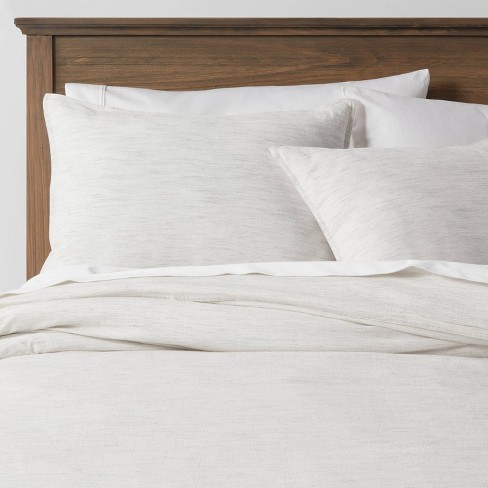  Bedsure Linen Duvet Cover King - Linen Cotton Blend