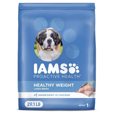 IAMS Proactive Healthy Weight Control Chicken Adult Large Breed Dry Dog Food - 29.1lbs