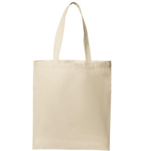 Mafoose Core Cotton Tote with Self Fabric Carry Handles - 1 of 4