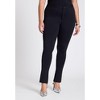 ELOQUII Women's Plus Size Legging With Zipper Slit Hem - 3 of 4