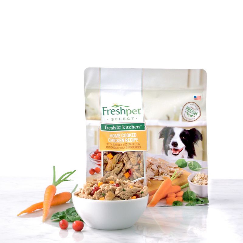 Freshpet Select Fresh From the Kitchen Home Cooked Chicken and Vegetable Recipe Refrigerated Dog Food, 4 of 8