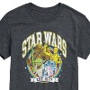 Men's - Star Wars - Yoda and friends Collegiate Short Sleeve Graphic T-Shirt - 2 of 4