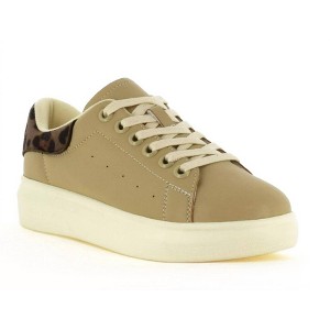 Women's Wo's Miki Leopard Sneakers - Seven 7 - 1 of 2