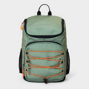 Boys' Backpack with Bungee Cord and Flap Closure - art class™ Green