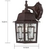 Nuvo Lighting Banyon 1 - Light Wall Light in  Rustic Bronze - 3 of 4