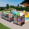 Yescom 2 Pack Pool Float Storage Bin Mesh Basket Rolling Carts Organizer Outdoor - 2 of 4