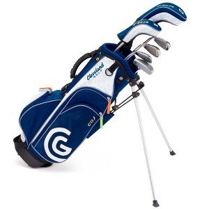 Junior Cleveland Complete Golf Club Set Driver,Iron,Bag Sz Medium Ages 7-9 - 1 of 4
