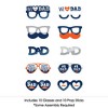 Big Dot of Happiness Happy Father's Day Glasses - Paper Card Stock We Love Dad Party Photo Booth Props Kit - 10 Count - 3 of 4