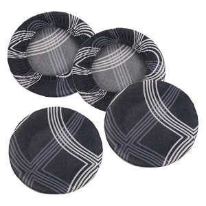 Unique Bargains Washable Elastic Bar Stool Cover for Dia 12"-18" Chairs - 1 of 4