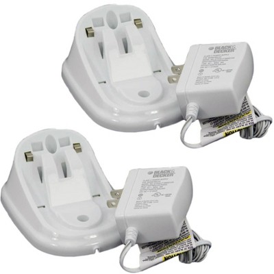 Black and Decker Vacuum 2 Pack of Genuine OEM Chargers & Bases - 90605162-2PK