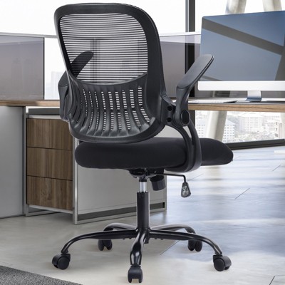 NicBex Adjustable Height Home Office Mesh Chairs with Adjustable Armrest,Desk Chair with Universal Wheels for Work Study