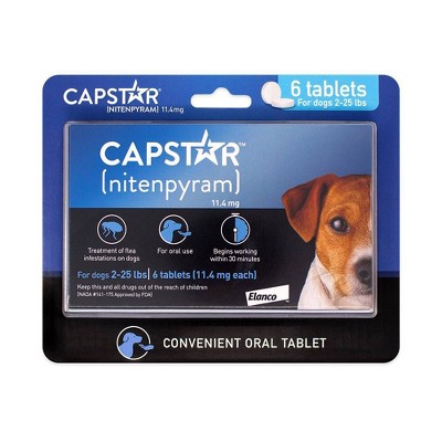 Capstar (Nitenpyram) for Dogs - 2-25lbs