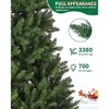 Home Artificial Christmas Tree, 4.5Ft/6Ft/7.5Ft/9Ft Pre-Lit Christmas Tree, PE/PVC Tips, Easy Setup 3 Steps, Flame Retardant - 3 of 4